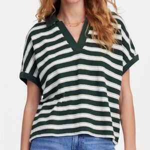 Madewell Johnny Collar Knit, XS